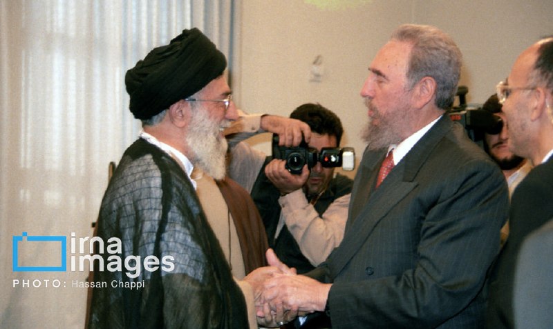 Ayatollah Ali Khamenei's meetings with Mandela and Castro