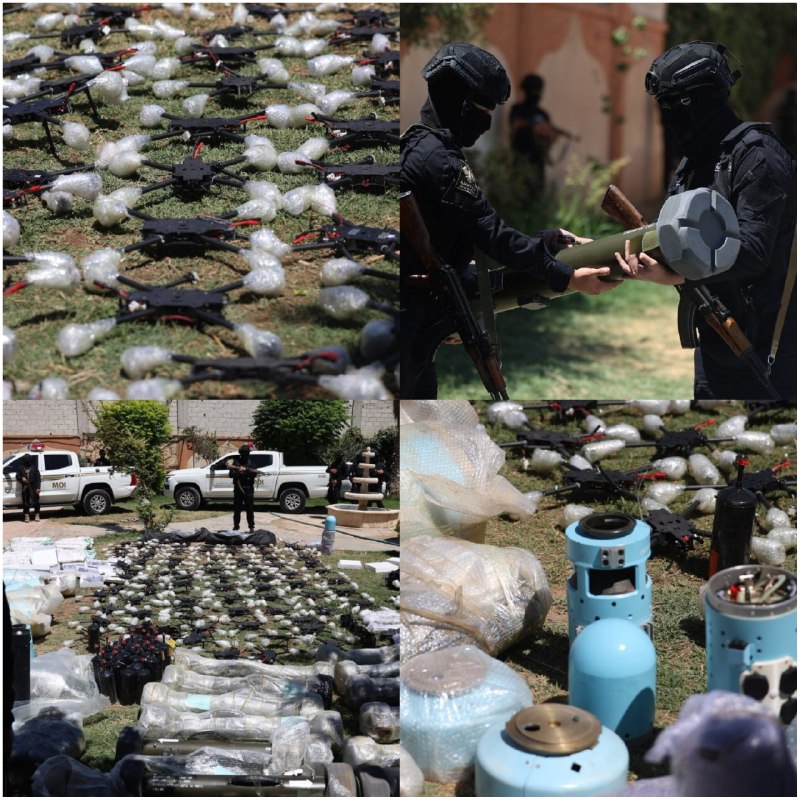 Syrian security forces discover shipment of Almas missiles and FPV drones