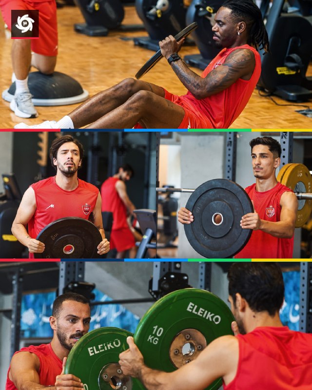 Images from Persepolis pre-season training
