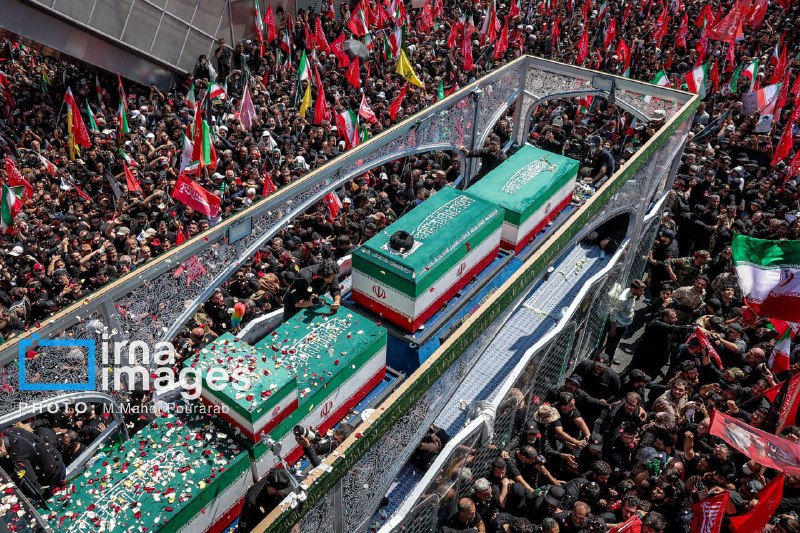 مراسم وداع دو روزه در مصلای تهران برگزار شد