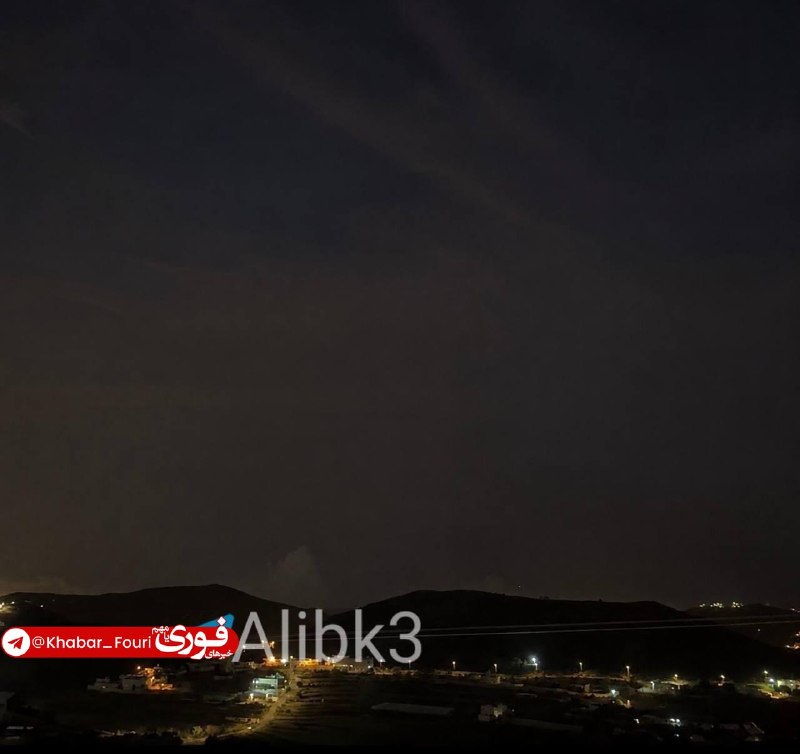 Smoke Seen From King Khalid Air Base in Saudi Arabia