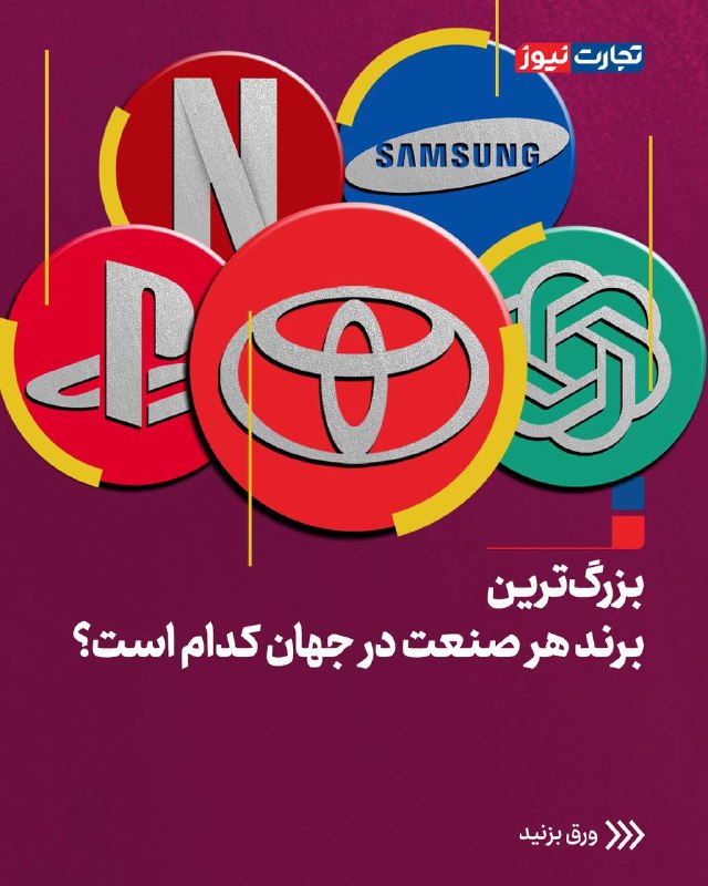 گزارش: بررسی بزرگترین برندها در هر صنعت جهانی