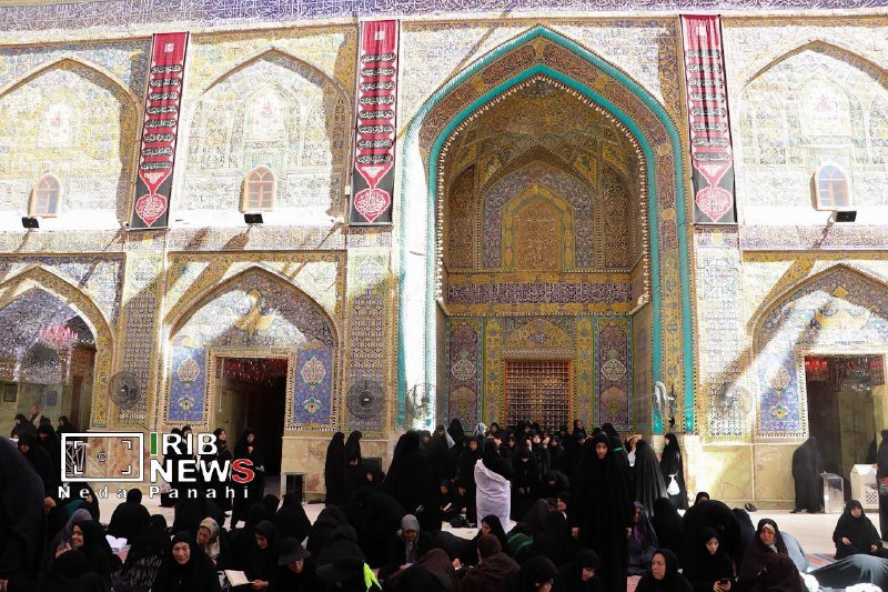 حال و هوای اطراف حرم امیرالمومنین(ع) در آستانه اربعین حسینی ۱۴۰۵