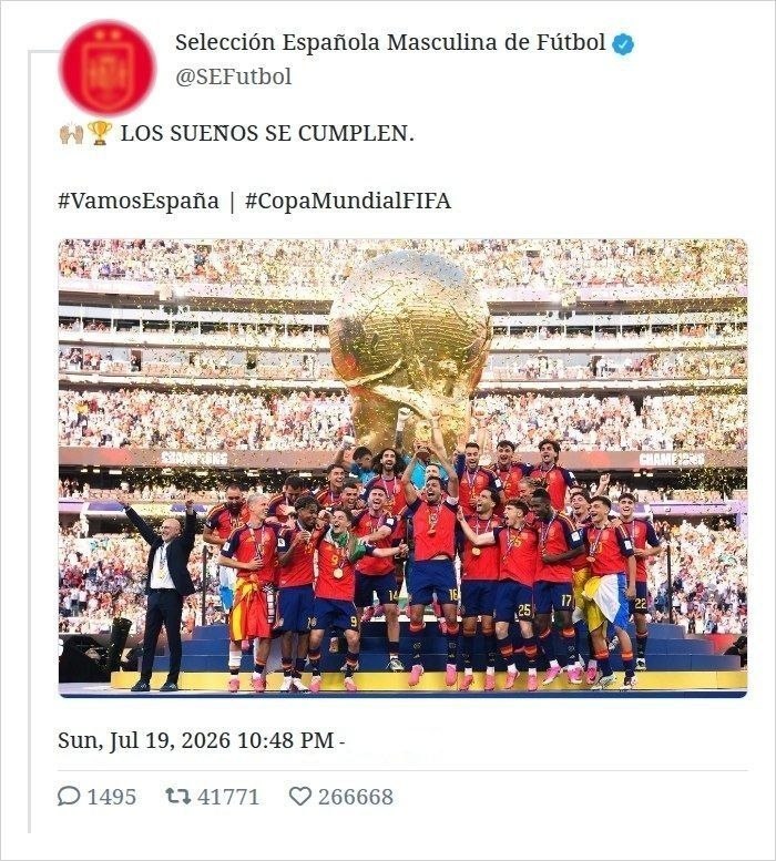 Spanish Football Federation Removes Donald Trump and Infantino from Championship Group Photo
