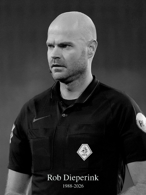 Sudden Death of Dutch Referee Rob Dieperink at 38