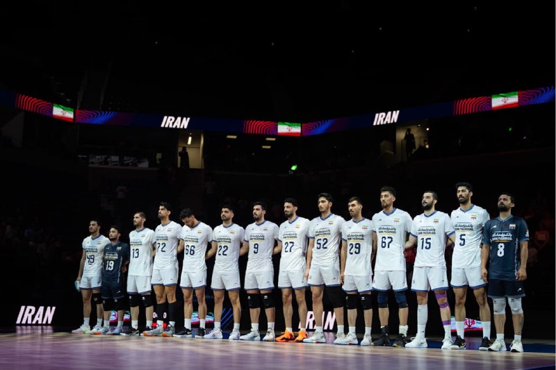 Volleyball Nations League: Iran 2 - 2 Germany, match goes to fifth set