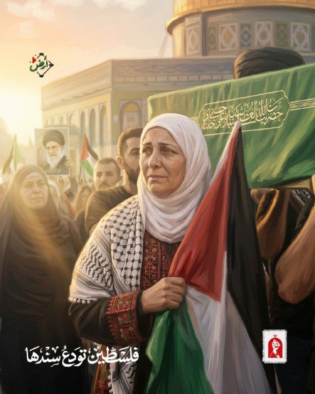 Posters Published by Palestinian Media for Ayatollah Ali Khamenei