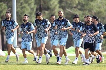 برنامه تمرینی ملیپوشان استقلال