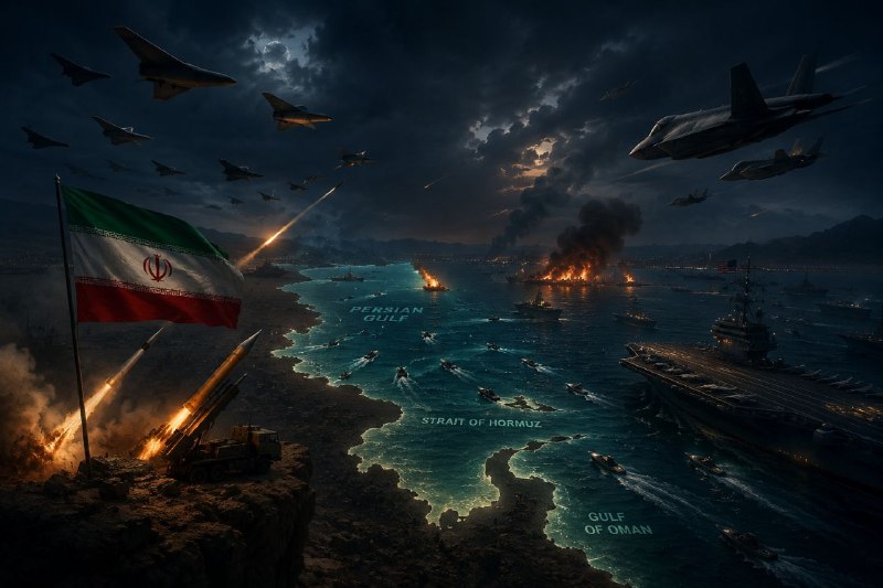 گزارش هایی از شلیک موشک به سوی ناوگان دریایی آمریکا
