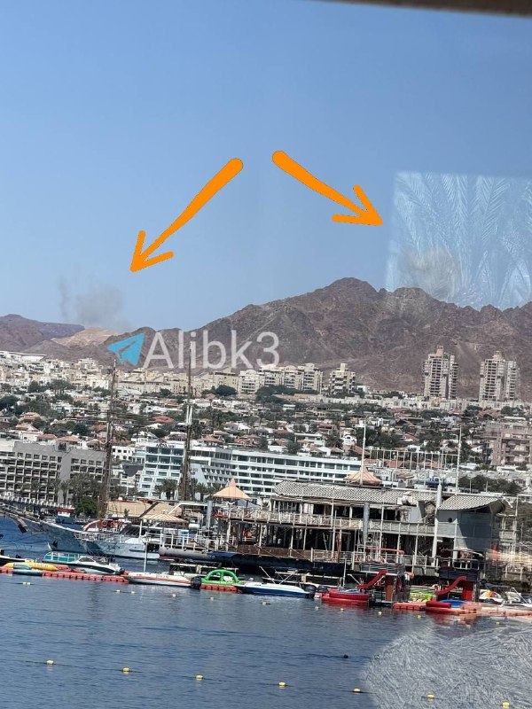 تصاویر منتشر شده نشان دهنده 2 برخورد به اردن هستند