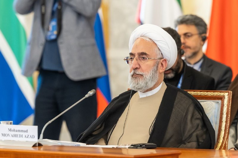 Iran's Prosecutor General condemned Israeli crimes at BRICS meeting