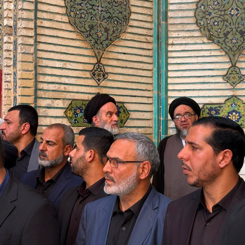 Presence of Ayatollah Sistani's Children