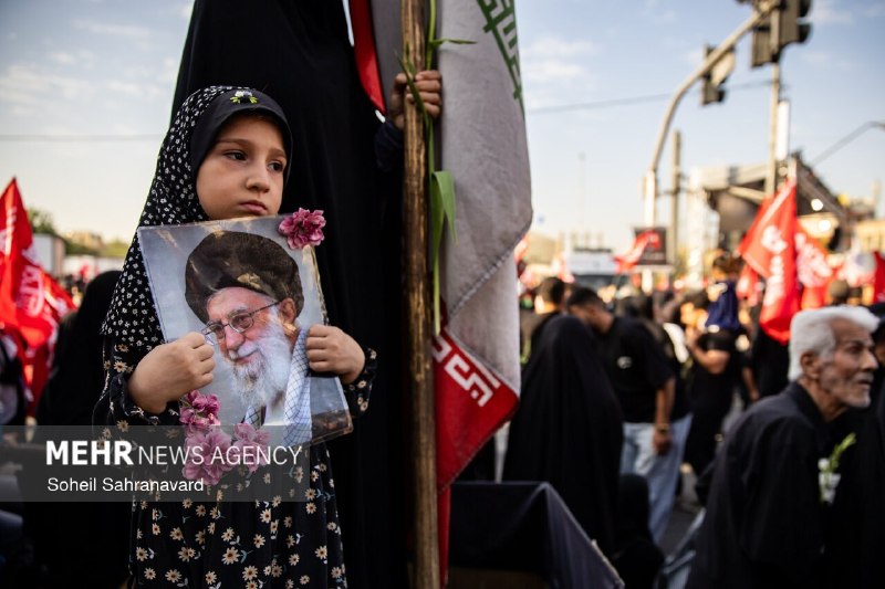A Generation That Grew Up With Ebrahim Raisi's Name Among the Farewell Crowd