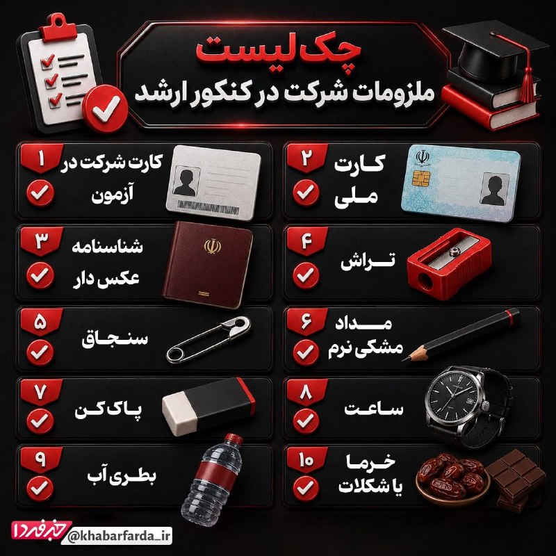 شرکت در کنکور کارشناسی ارشد