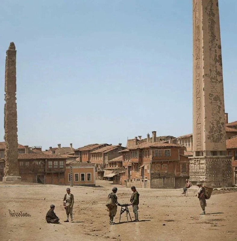 Sultan Ahmed Square, Istanbul; 172 Years Ago