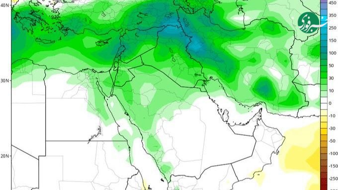 پاییز پرباران در راه ایران