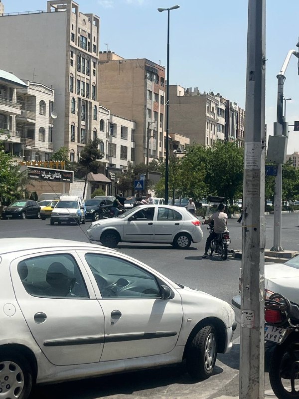 دزدی در تقاطع مرزداران-آریافر