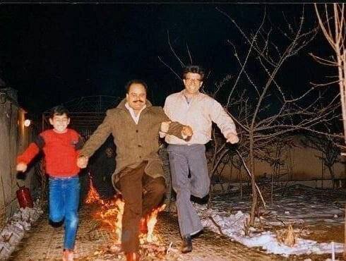 📷 چهارشنبهسوری؛ اکبر عبدی در کنار استاد محمدرضا شجریان | 💔 6