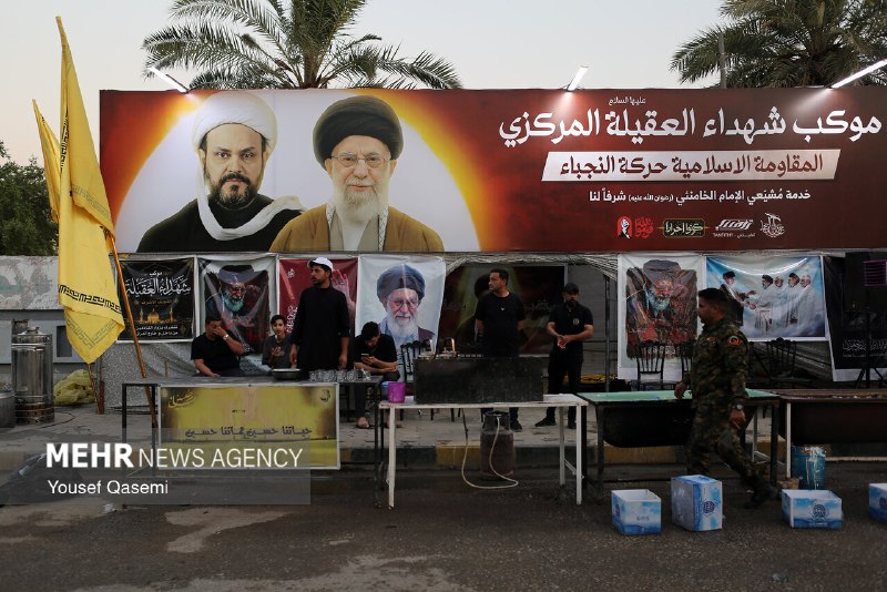 The city of Najaf prepared for the funeral of Ayatollah Ali Khamenei